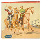 “ROY ROGERS AND TRIGGER” BOXED HARTLAND.