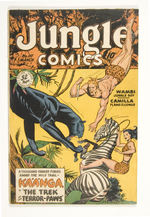 JUNGLE COMICS #111 MARCH 1949 FICTION HOUSE MAGAZINES.