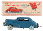 "CHEVROLET" & "STUDEBAKER" OCCUPIED JAPAN BOXED WIND-UP CAR PAIR.