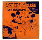 "MICKEY MOUSE PANTOGRAPH" LARGE BOXED SET.