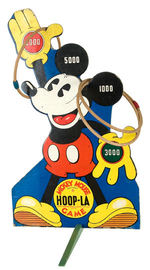 "MICKEY MOUSE HOOP-LA GAME" WITH RARE BOX.