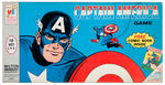 "CAPTAIN AMERICA" GAME BY MILTON BRADLEY 1966 HIGH GRADE EXAMPLE WITH COMIC.