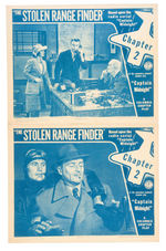 "CAPTAIN MIDNIGHT" 1942 MOVIE SERIAL LOBBY CARDS & STILLS.