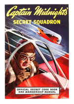 “CAPTAIN MIDNIGHT SECRET SQUADRON” FIRST MANUAL AND DECODER COMPLETE IN 1941 MAILER.