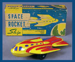 "SPACE ROCKET SHIP" BOXED FRICTION TOY.
