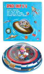 “SPACE-RANGER 7/SPACE SHIP X-5” BOXED BATTERY TOYS.
