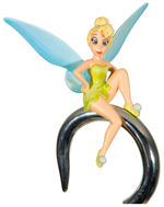 TINKER BELL ON HOOK LIMITED EDITION SCULPTURE FROM THE 2000 OFFICIAL DISNEYANA CONVENTION.