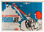 "IDEAL FIGHTER JET" LARGE BATTERY-OPERATED TOY.