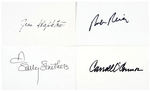 "ALL IN THE FAMILY" TV SHOW CAST AUTOGRAPH LOT.