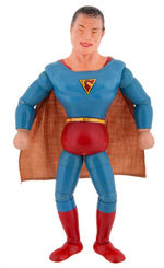 SUPERMAN  WOOD AND COMPOSITION JOINTED DOLL BY IDEAL.