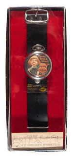 "BUSTER BROWN SHOES" BOXED COMBINATION WATCH/POCKET WATCH.