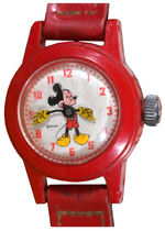 “MICKEY MOUSE” 1952 US TIME WATCH IN PRESENTATION BOX.