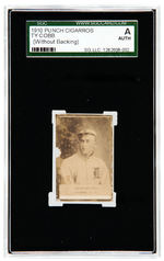 1910 PUNCH CIGARROS TY COBB (WITHOUT BACKING) SGC A  (AUTHENTIC).