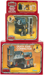 "STAR WARS MICRO COLLECTION DEATH STAR ACTION PLAYSET PAIR."