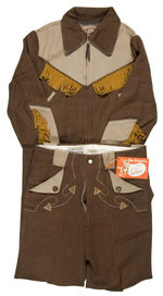 ROY ROGERS HIGH QUALITY WESTERN SUIT BOXED.