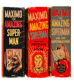 “MAXIMO THE AMAZING SUPERMAN” BTLB COMPLETE SET OF ALL THREE TITLES.