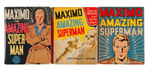 “MAXIMO THE AMAZING SUPERMAN” BTLB COMPLETE SET OF ALL THREE TITLES.