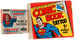 "JUSTICE LEAGUE OF AMERICA" & DC COMICS TATTOO LOT.