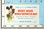 "MICKEY MOUSE WORLD REPORTER KIT" COMPLETE PREMIUM.