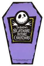 "TIM BURTON'S NIGHTMARE BEFORE CHRISTMAS" PROMOTIONAL FOLDER.