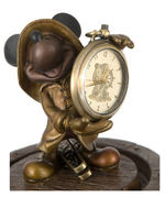 "DISNEY MAGIC INAUGURAL VOYAGES 1998" LIMITED EDITION POCKET WATCH SET FEATURING MICKEY MOUSE.
