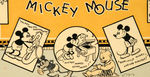 "MICKEY MOUSE" RARE ENGLISH SERVING TRAY.