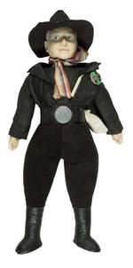 HOPALONG CASSIDY LARGE AND DETAILED  DOLL.