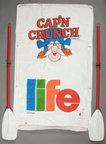 "CAP'N CRUNCH/LIFE" - RAFT INFLATABLE STORE DISPLAY.