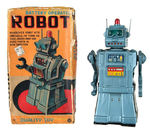 "BATTERY OPERATED" DIRECTIONAL "ROBOT" BOXED TOY.