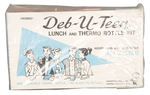 "DEB-U-TEEN LUNCH AND THERMO BOTTLE KIT."