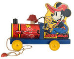 "MICKEY MOUSE CHOO-CHOO" FISHER PRICE PULL TOY.