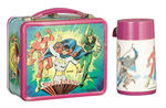 "SUPER FRIENDS" METAL LUNCHBOX WITH THERMOS.