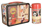 "CURIOSITY SHOP" METAL LUNCHBOX AND THERMOS.