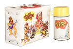 "THE BANANA SPLITS" VINYL LUNCHBOX WITH THERMOS.