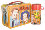 "HEE HAW" METAL LUNCHBOX WITH THERMOS.