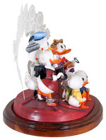 “CARL BARKS LAVENDER AND LACE” SIGNED LIMITED EDITION PORCELAIN FIGURINE.