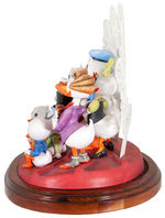 “CARL BARKS LAVENDER AND LACE” SIGNED LIMITED EDITION PORCELAIN FIGURINE.