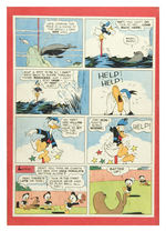 FOUR COLOR COMIC BOOK FEATURING DONALD DUCK.