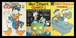 "WALT DISNEY'S COMICS AND STORIES" PROMOTIONAL SUBSCRIPTION MAILERS.