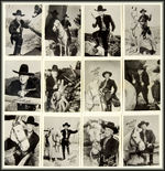 "HOPALONG CASSIDY-AID" COMPLETE PREMIUM CARD SET WITH MAILER.