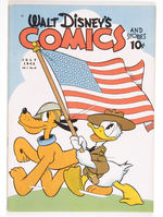 WALT DISNEY COMICS AND STORIES #22 JULY 1942 DELL PUBLISHING.