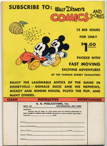 WALT DISNEY COMICS AND STORIES #23 AUGUST 1942 DELL PUBLISHING.