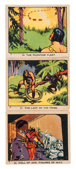 “TARZAN AND THE CRYSTAL VAULT OF ISIS” GUM CARDS.