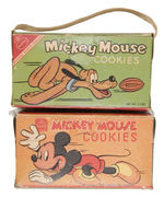 "MICKEY MOUSE NABISCO COOKIES" BOX PAIR.