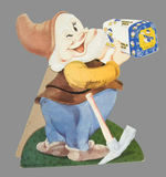 "DONALD DUCK" BREAD WRAPPER AND STORE STANDEE.