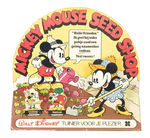 "MICKEY MOUSE SEED SHOP" LOT INCLUDING FOREIGN VARIETIES/DISPLAY TOP.