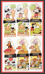 "MICKEY MOUSE SEED SHOP" LOT INCLUDING FOREIGN VARIETIES/DISPLAY TOP.