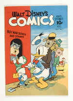 WALT DISNEY COMICS AND STORIES # 31 APRIL 1943 DELL PUBLISHING.