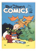 WALT DISNEY COMICS AND STORIES#68 MAY 1946 DELL PUBLISHING DELL FILE COPY.
