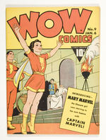 WOW COMICS #9 JAN 1943 FAWCETT PUBLICATIONS.